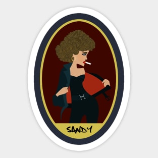 Sandy Sticker